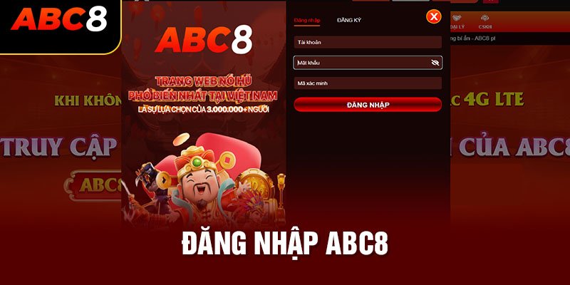 Đăng nhập Abc8 một cách dễ dàng