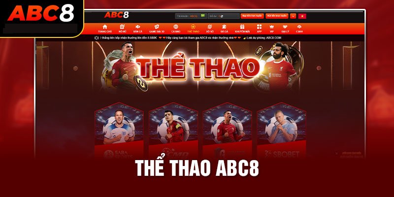 Thể thao Abc8 đẳng cấp cá cược